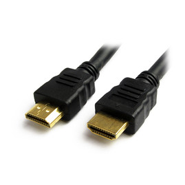 Кабель HDMI в блистере Кабель HDMI A вилка-А вилка, v1.3, длина 1.8 м, позолоченные разъёмы (GC 1455) Чорний