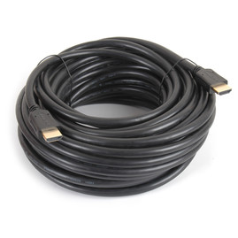  Кабель HDMI Aвилка-Авилка v1.3, длина 20 м, с позолоченными разъёмами, полиэтиленовая упаковка (GC 1431) Чорний