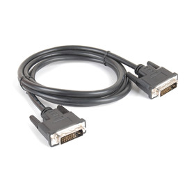 Кабель DVI Кабель DVI 24+1 вилка/ DVI 24+1 вилка, 1.8m, полиэтиленовая упаковка GC 1415 Чорний