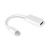Кабель DisplayPort-HDMI  Білий 0