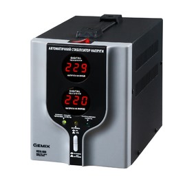 Стабилизаторы напряжения Стабилизатор напряжения Gemix RDX-500 Чорний